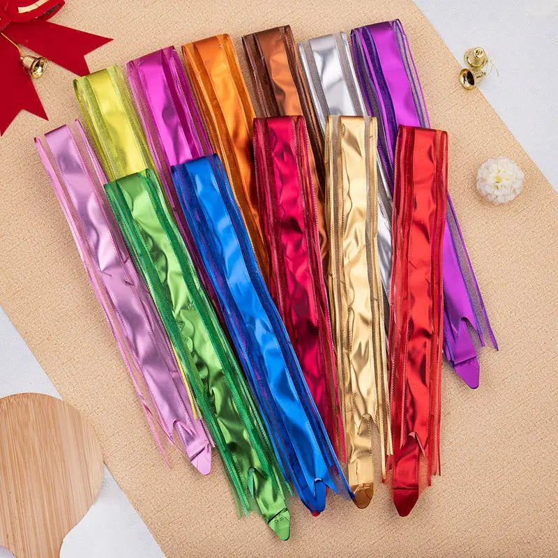 10-Pack Silk Bow Ribbons – Wedding, Gift Wrap & Party Décor