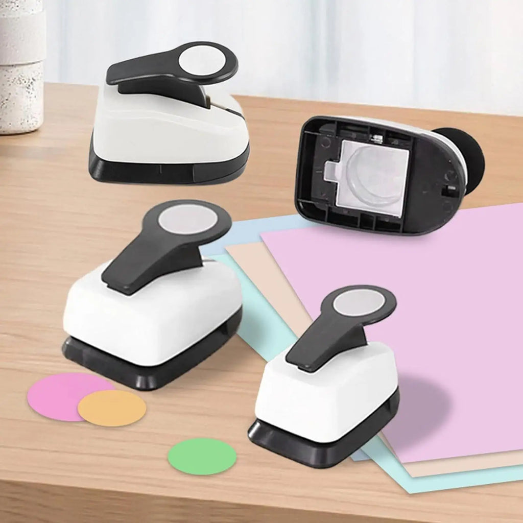 Round Craft Hole Punch – Shape Cutter for Scrapbook & Cards