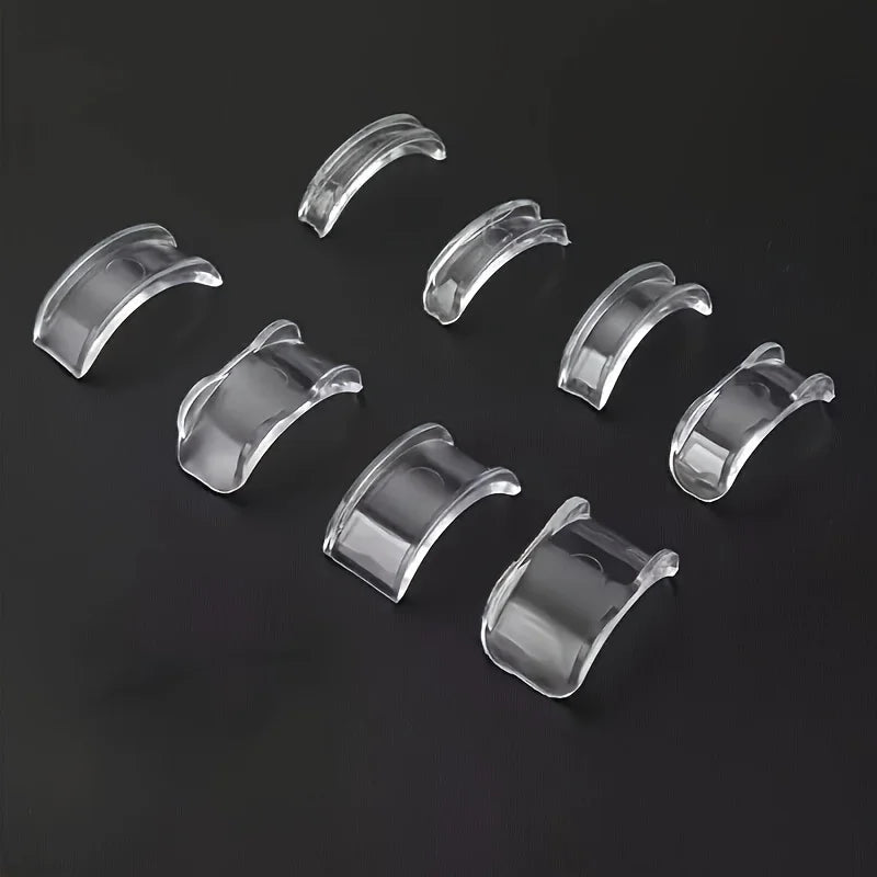 Silicone Ring Size Adjuster Set – 8 Clear Ring Resizers