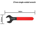 Thin Single Open End Wrench 15° Offset 7-32mm Metric Spanner