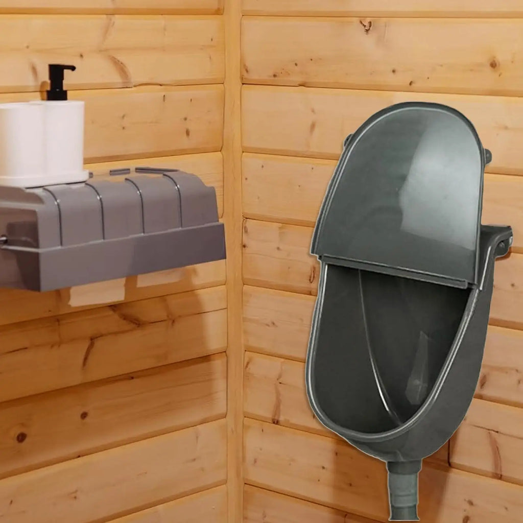 Wall-Mounted Urinal with Lid – Splash-Proof Men's Urinal