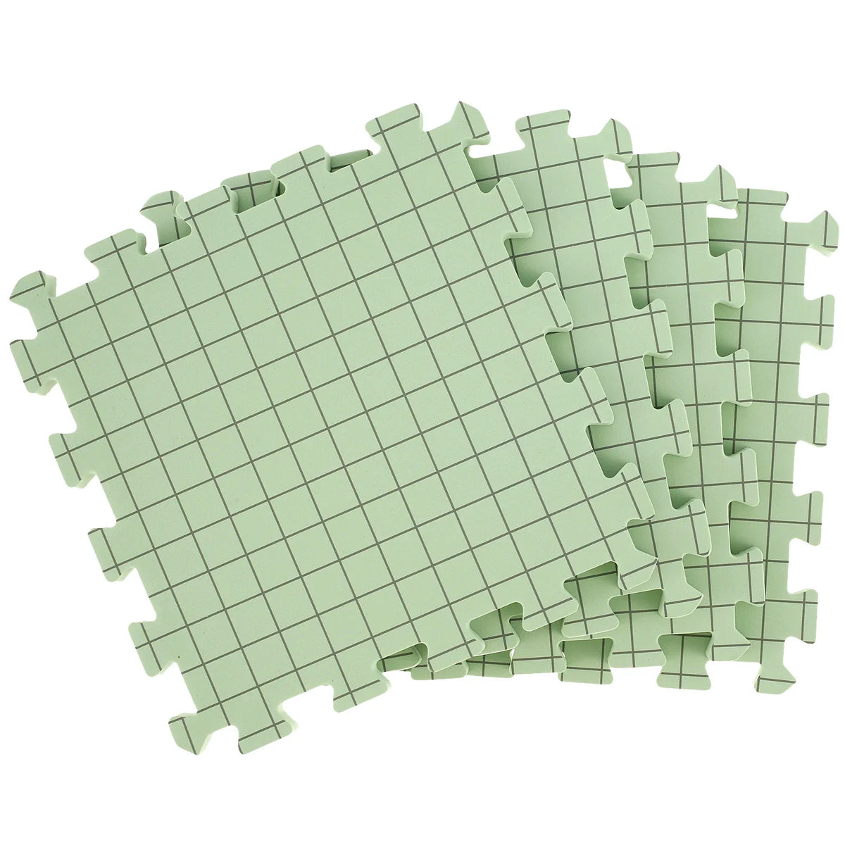 Foam Blocking Board Set – 4 EVA Grid Mats for Knitting & Crochet
