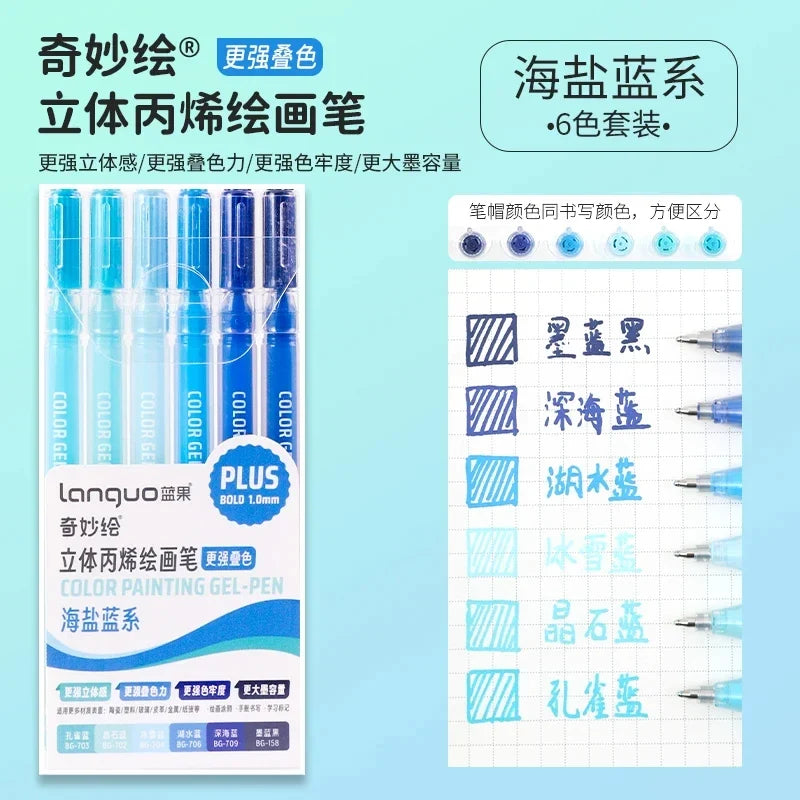 Glitter Gel Pen Set 162 Colors – 0.5mm & 1.0mm Art Pens