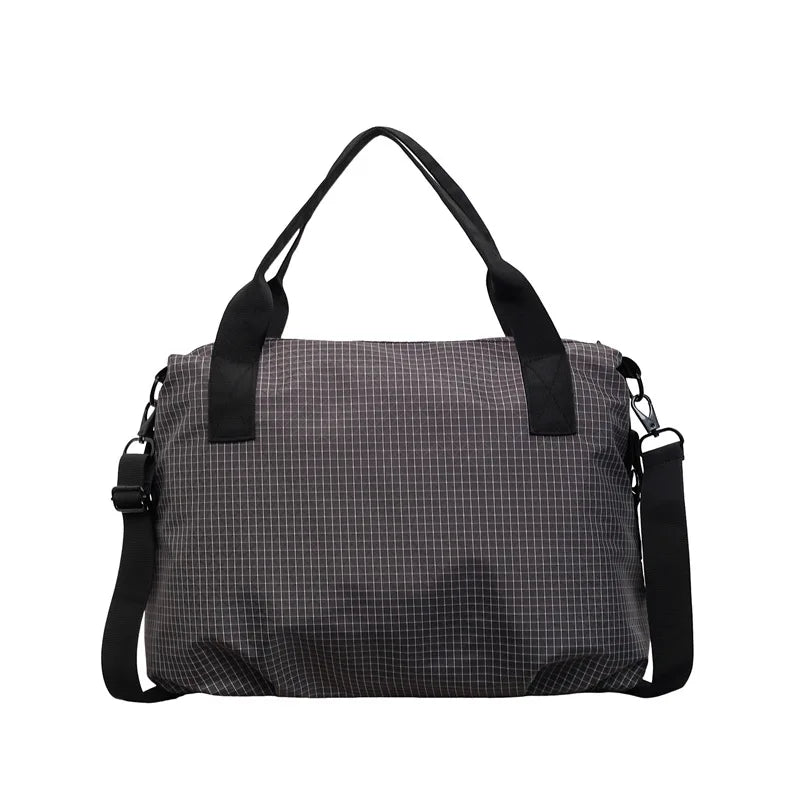 Large Nylon Crossbody Shoulder Bag – Unisex Work Tote
