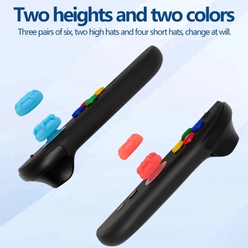Silicone Thumb Grip Joystick Covers – Anti-Slip Controller Caps