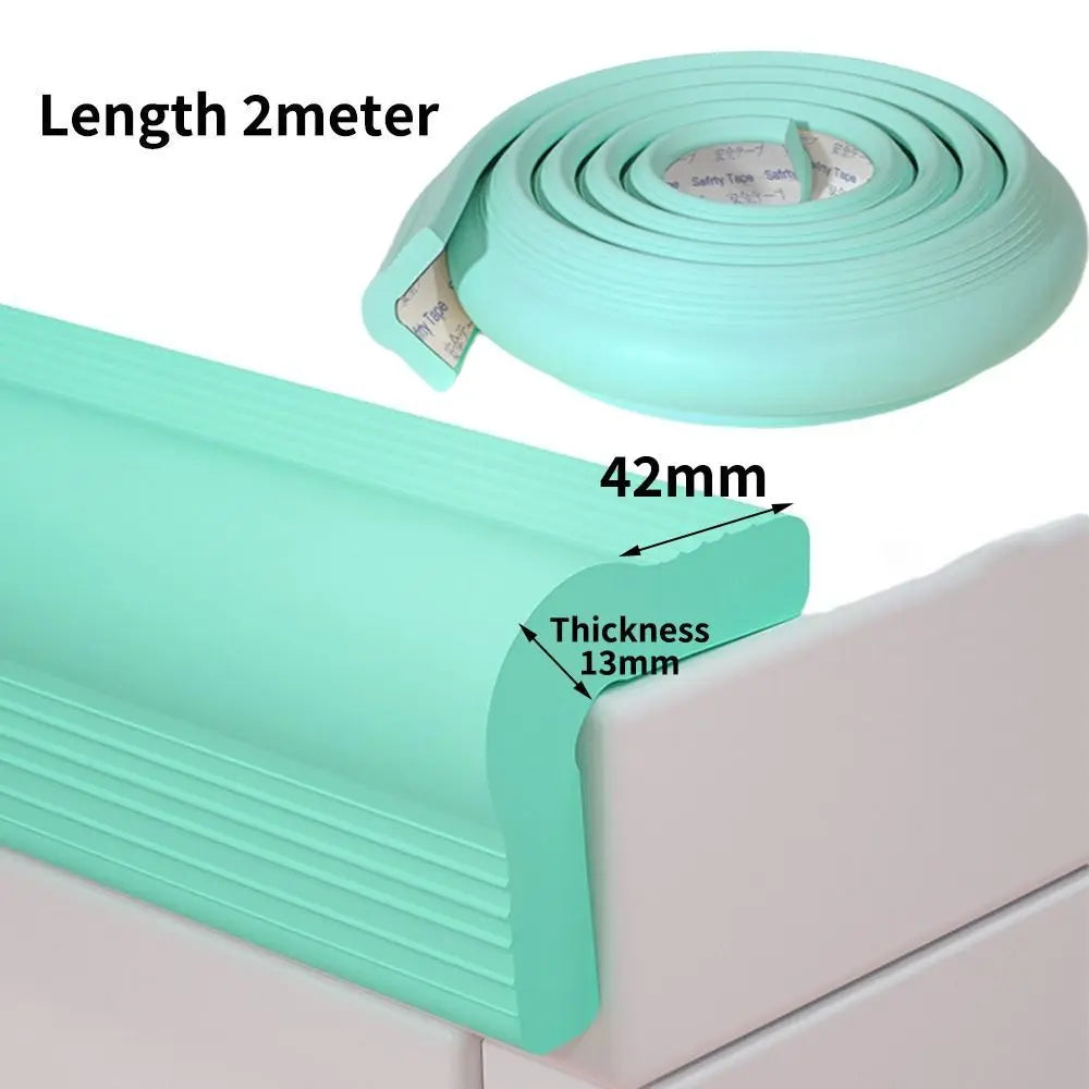 NBR L-Shaped Self-Adhesive Safety Edge & Corner Guard – 2m