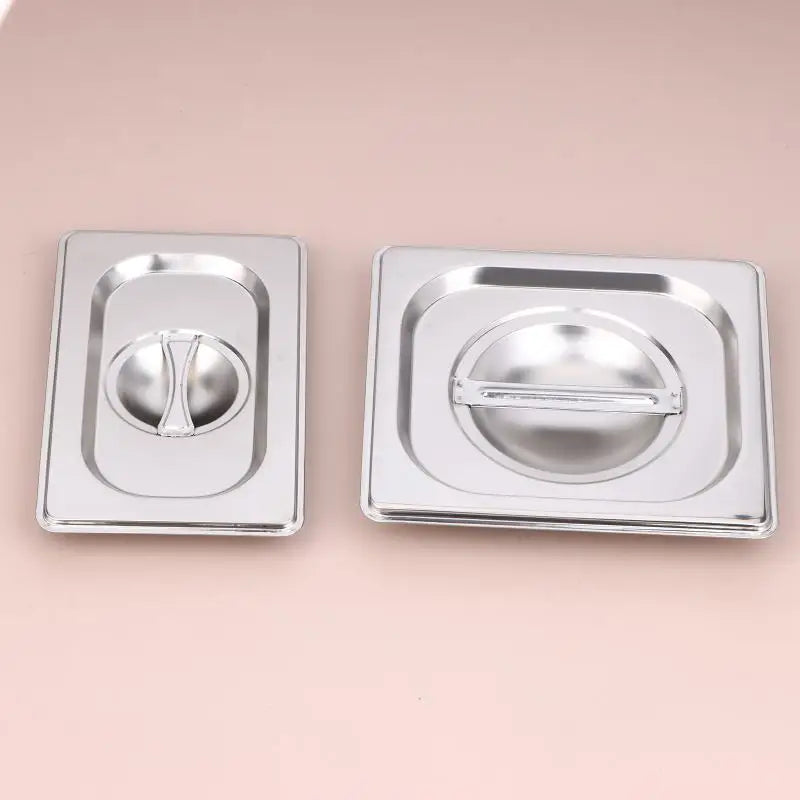 Stainless Steel Food Pan Lids – Steam Table Covers 1/9–1/1