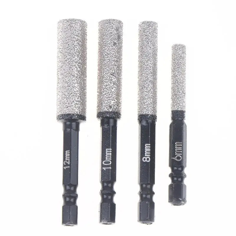 Vacuum Brazed Diamond Dry Drill Bit Set 5–12mm | Pack of 2
