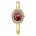 Women's Roman Numeral Quartz Watch – Casual Alloy Timepiece