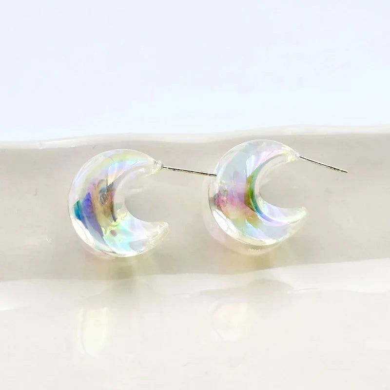 Nixie Resin Waterdrop Drop Earrings – Lightweight Fashion