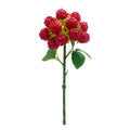 Raspberry Artificial Berry Branches – Faux Fruit Floral Decor