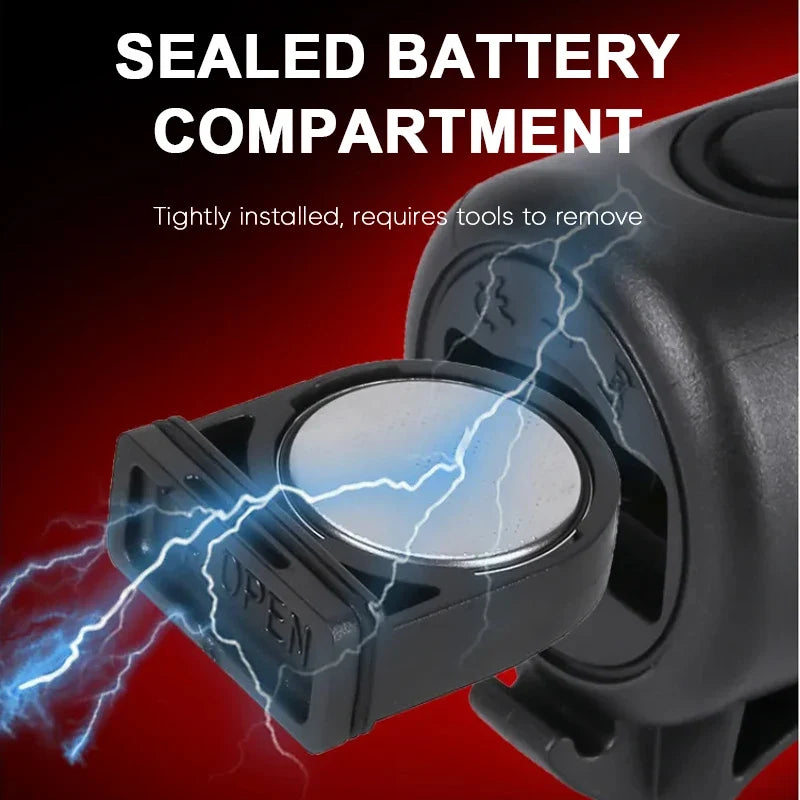 120dB Electric Bike Horn – Loud Bicycle Safety Bell