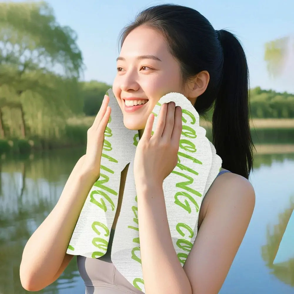 10-Pack Disposable Cooling Towels – Instant Chill Wipes