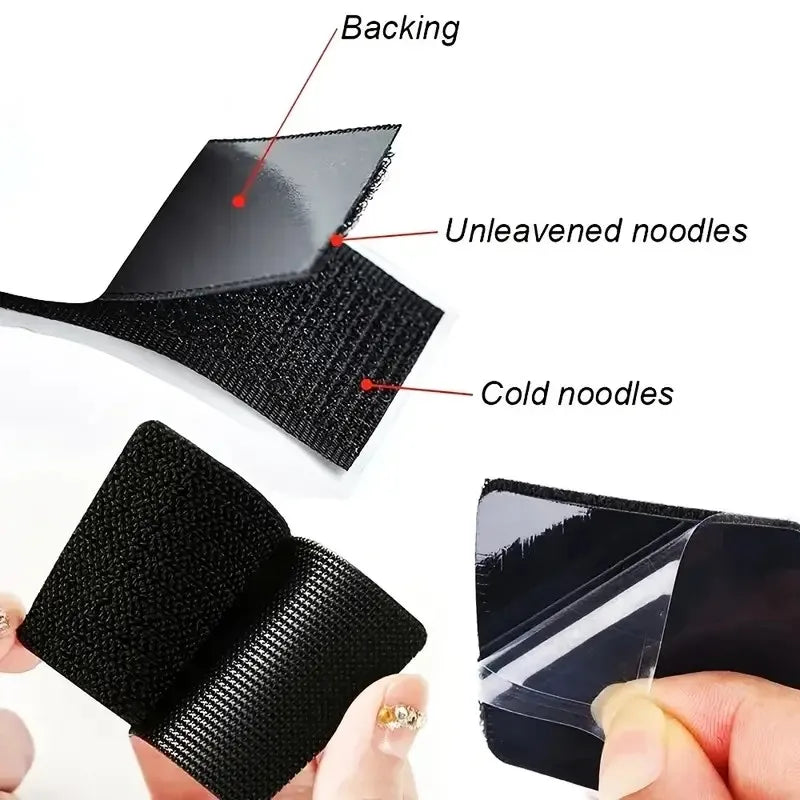Double-Sided Hook & Loop Carpet Fixing Tape – Anti-Slip Mat