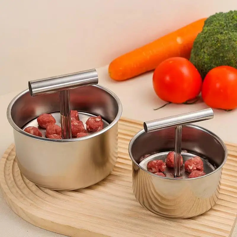 Stainless Steel Meatball Maker – Non-Slip, Dishwasher Safe
