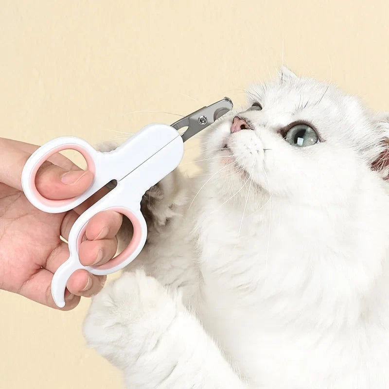 Pet Nail Clippers for Dogs & Cats – Stainless Steel Trimmer