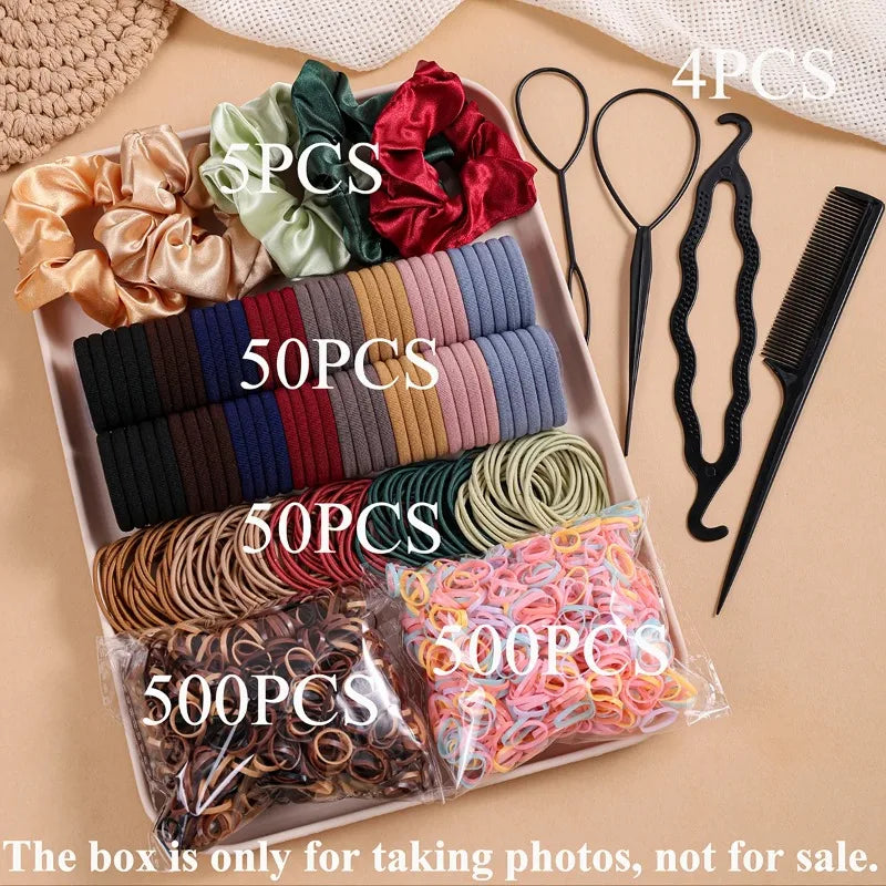 1109-Pc Women's Hair Accessories – Scrunchies, Bands & Headbands