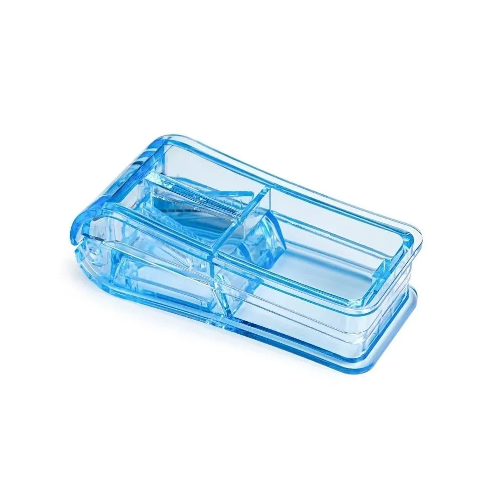 Portable 2-in-1 Tablet Cutter & Pill Storage Case