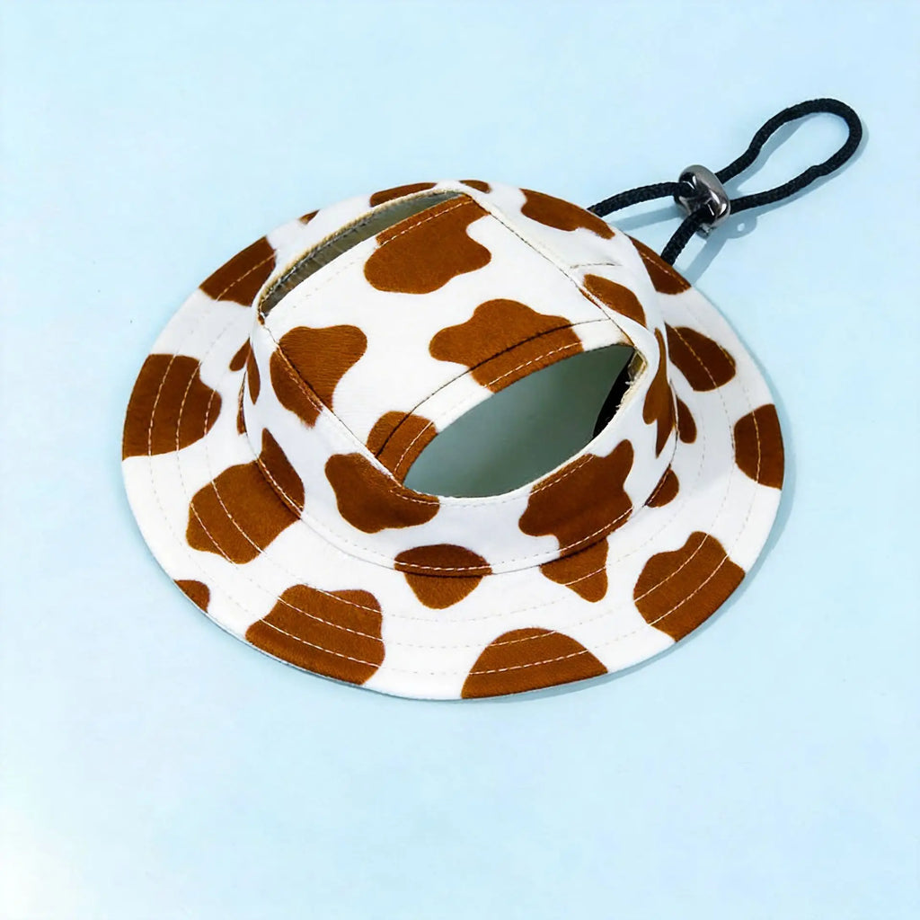Adjustable Pet Bucket Hat – Sun Hat for Dogs & Cats