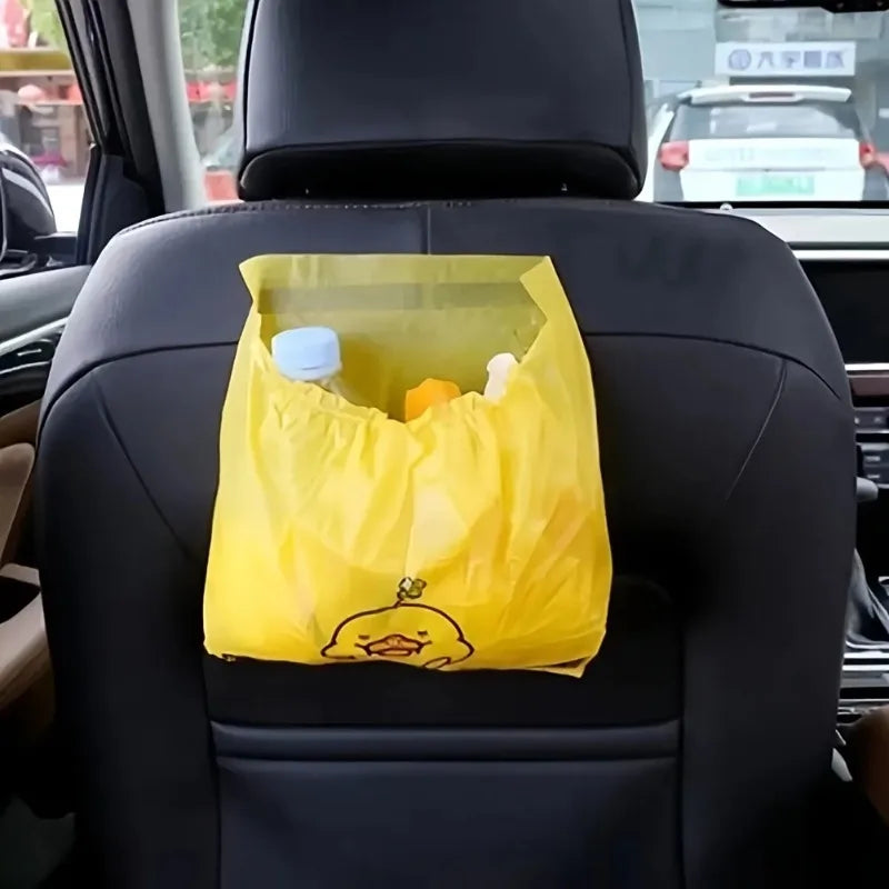 Disposable Adhesive Car Garbage Bags, 15 Pack – Hanging