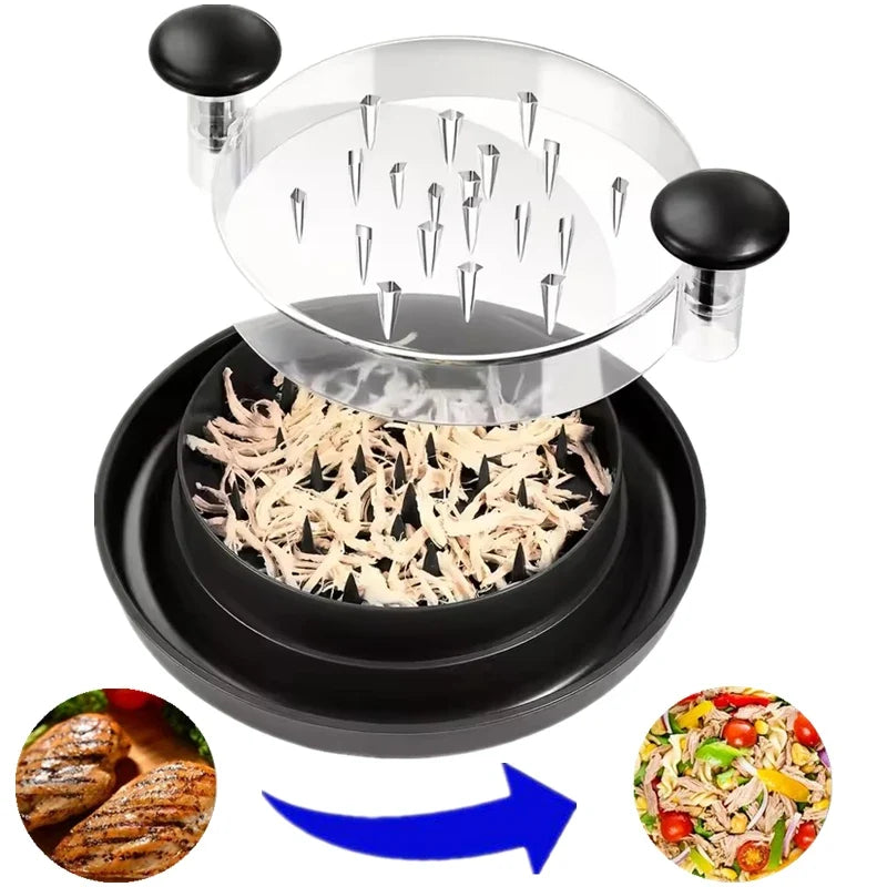 Large Chicken Shredder & Meat Chopper – Rotating Kitchen Tool