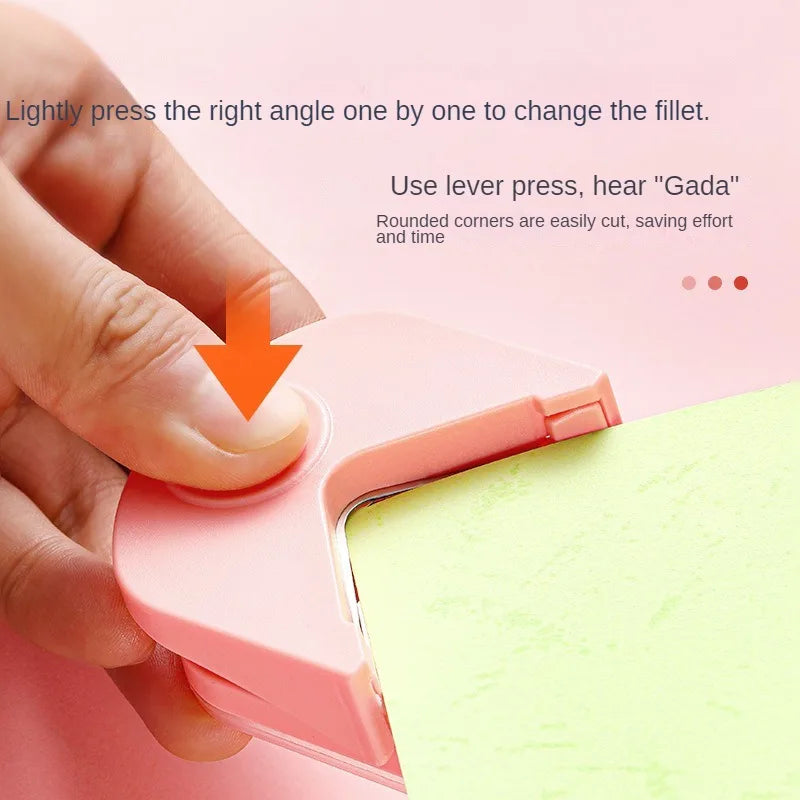 R4 Corner Rounder Punch – Portable Paper & Photo Edge Clipper