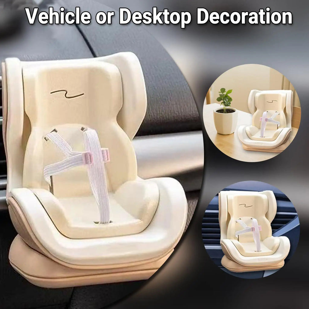 Mini Doll Car Seat Air Vent Display for 10–17cm Dolls