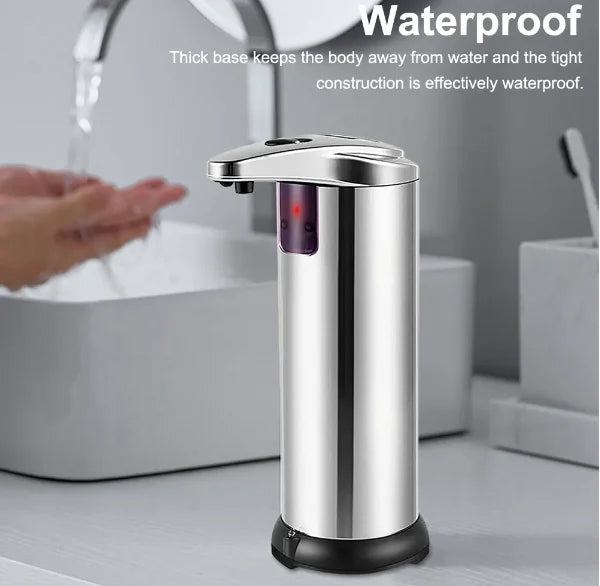 Touchless Automatic Soap Dispenser – Stainless Steel Sensor