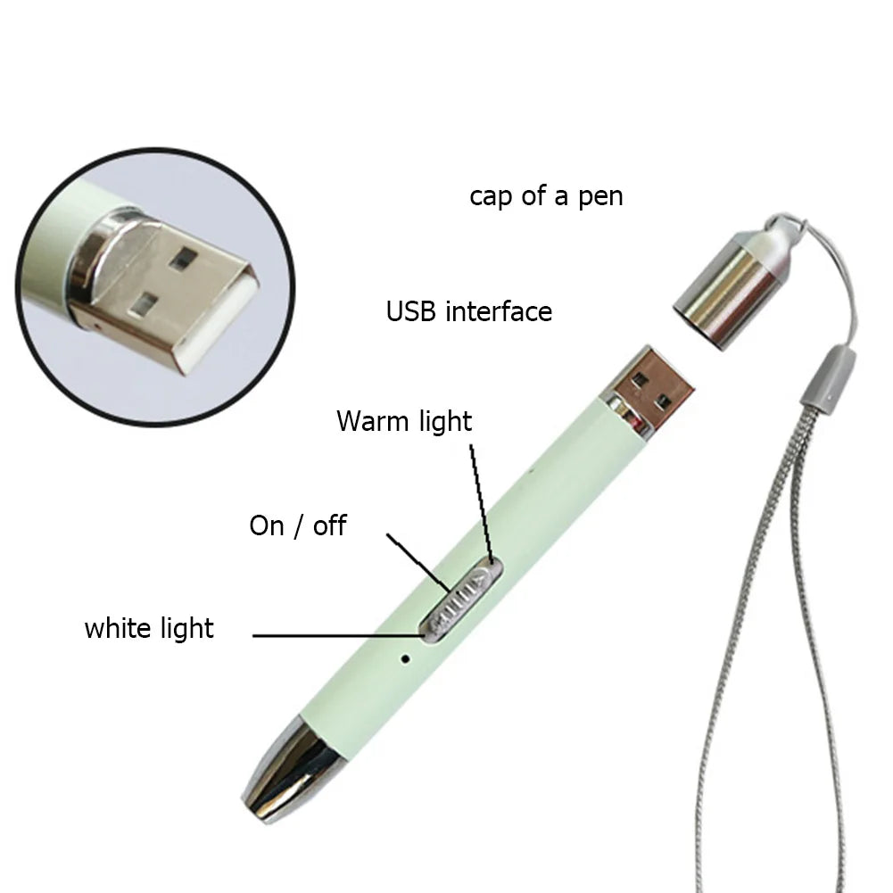 USB Rechargeable Light-Up Diamond Painting Drill Pen Kit