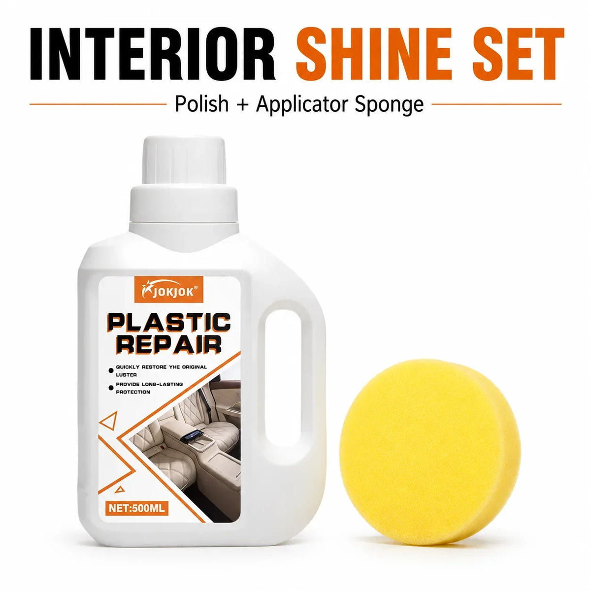 500ml Multipurpose Car Interior Cleaner & Polish Spray
