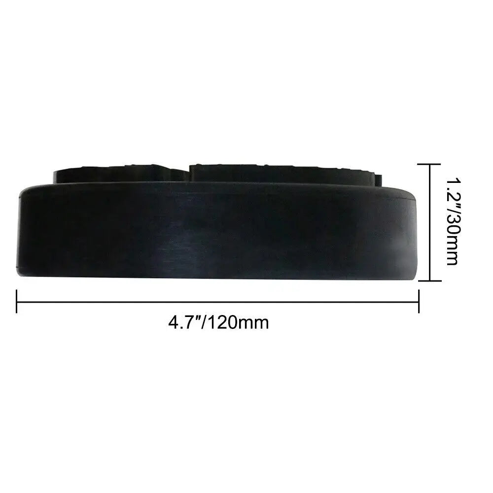 Universal 120mm Rubber Jack Pad – Car Lift Arm Protector