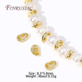 18K Gold Plated Curved Disk Spacer Beads | Brass DIY Jewelry