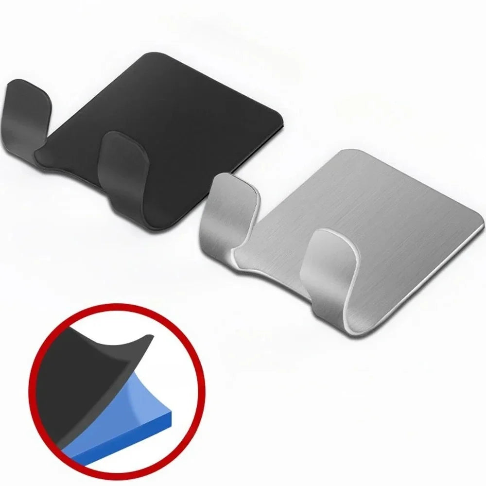 No-Drill Wall Razor & Shaver Holder – Bathroom Hook Organizer