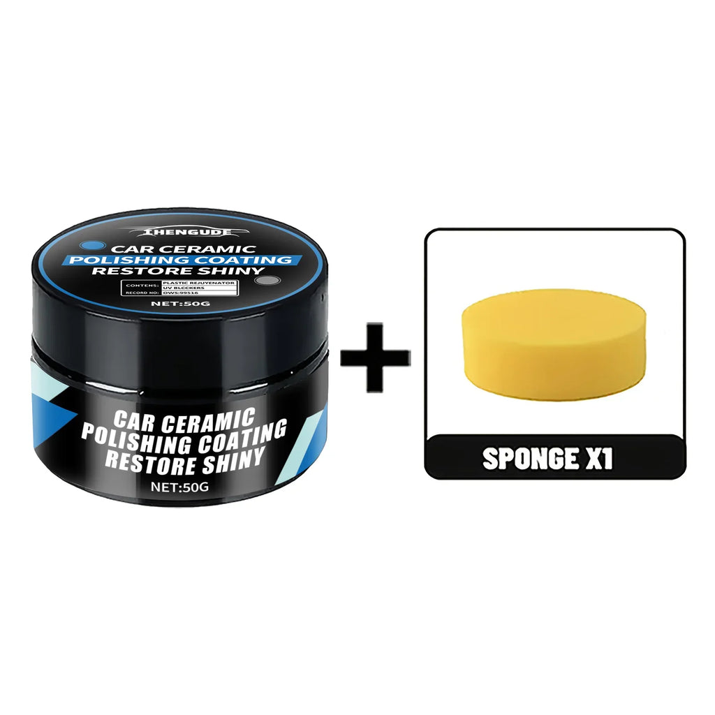 Ceramic Nano Car Polishing Wax – Hydrophobic Crystal Coat