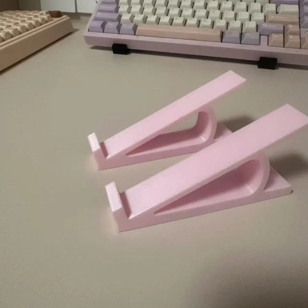 Plastic Keyboard Riser Stand Elevated Angle Holder – 1 Pair