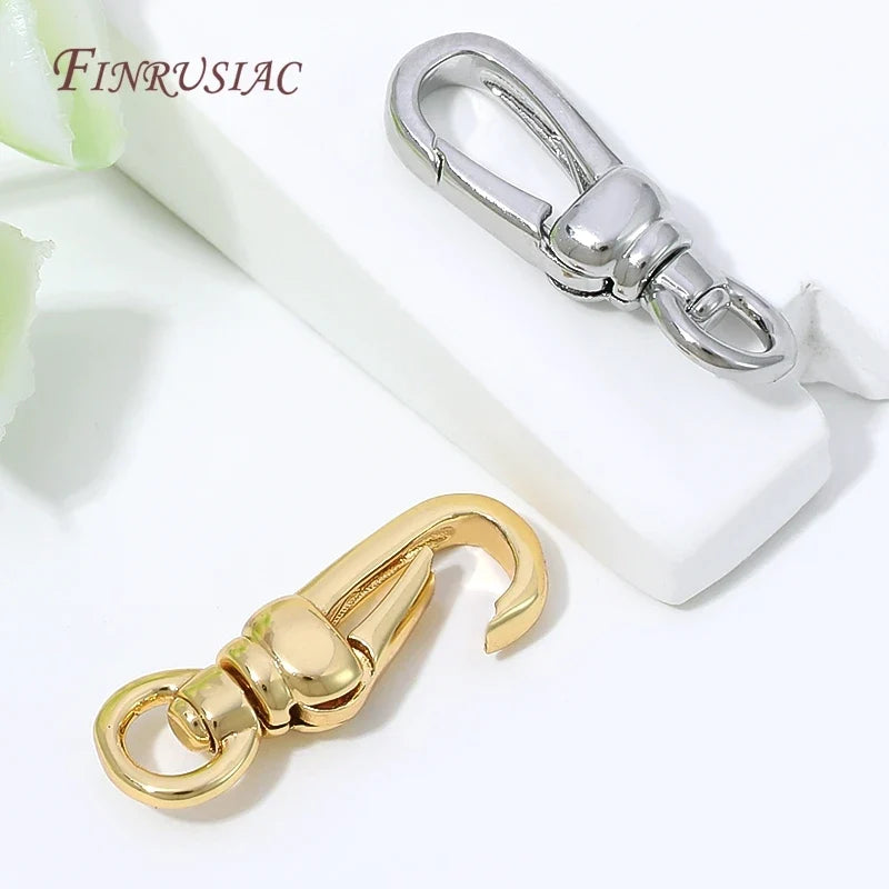 18K Gold Plated Mini Heart Lobster Clasp – DIY Jewelry Findings