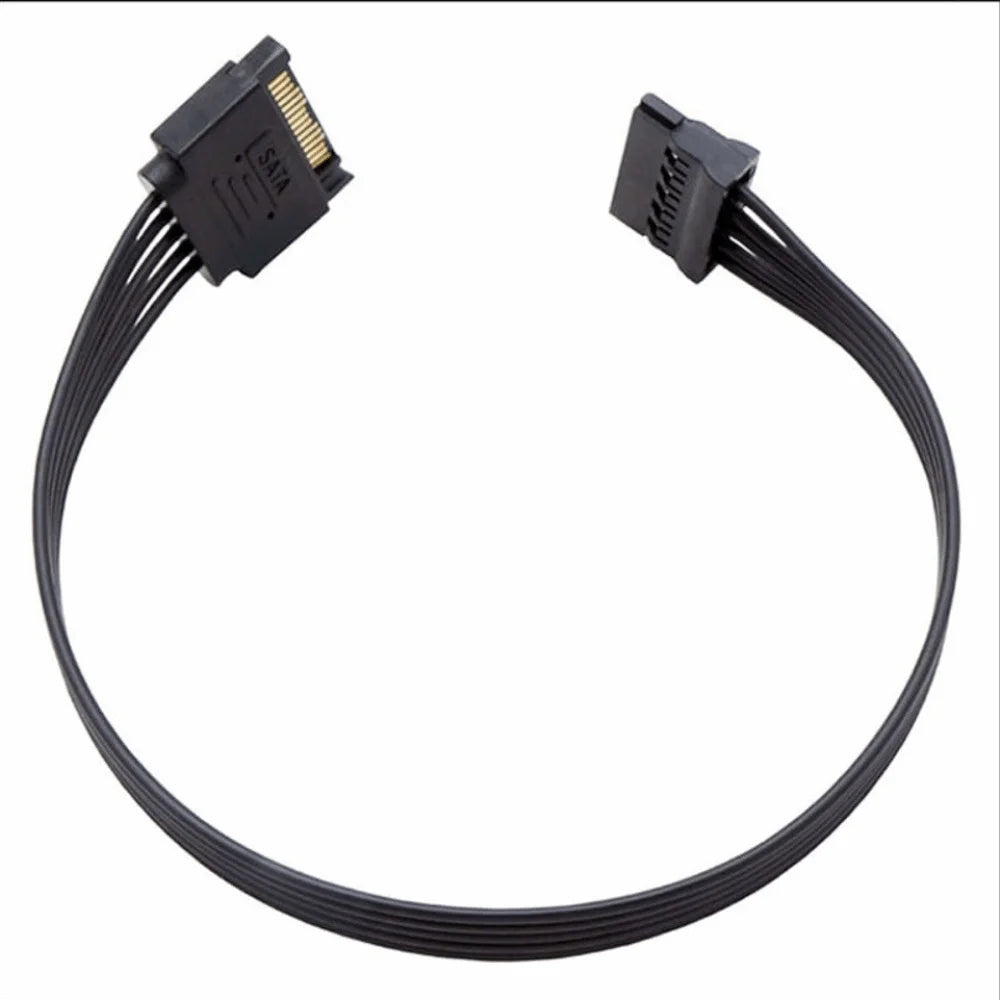 SATA Power Cable Y-Splitter 15-Pin HDD 22/32cm – Nixie