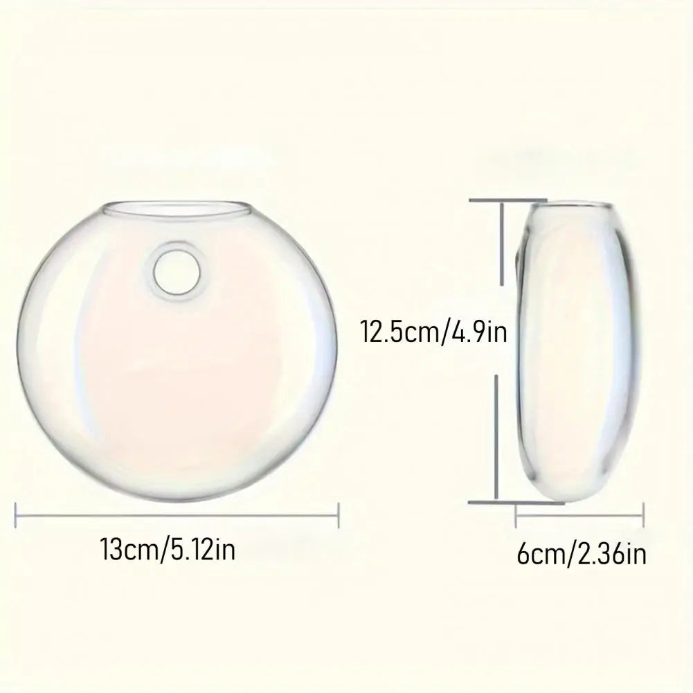 Wall Hanging Glass Planter | Hydroponic Vase Terrarium