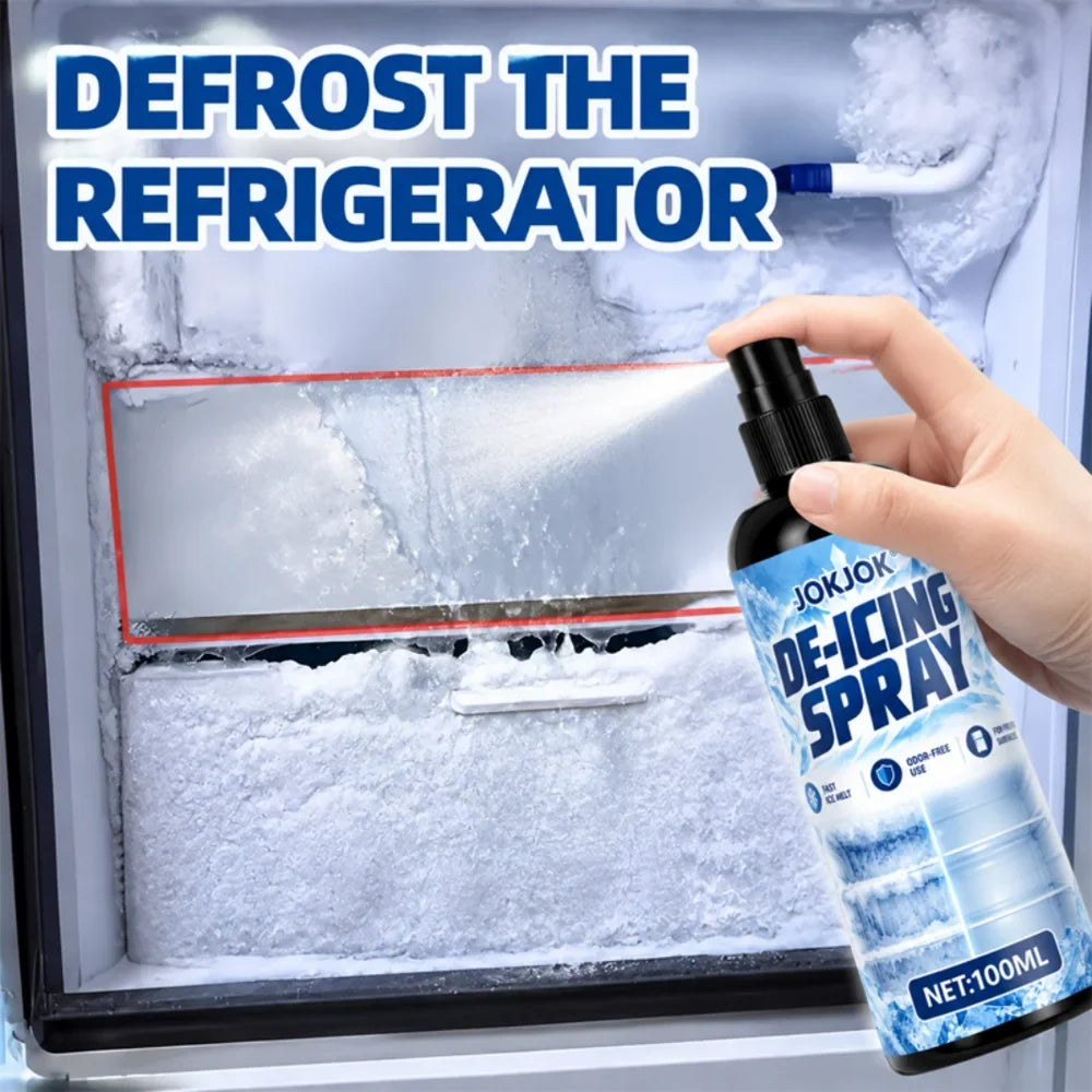 Car Windshield Deicer Spray – 100ml Portable Defroster