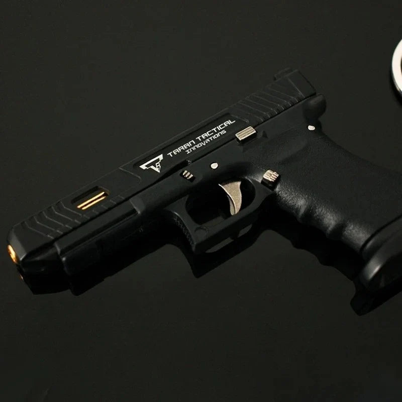 1:3 Scale Alloy G34 Pistol Replica Mini Keychain Collectible