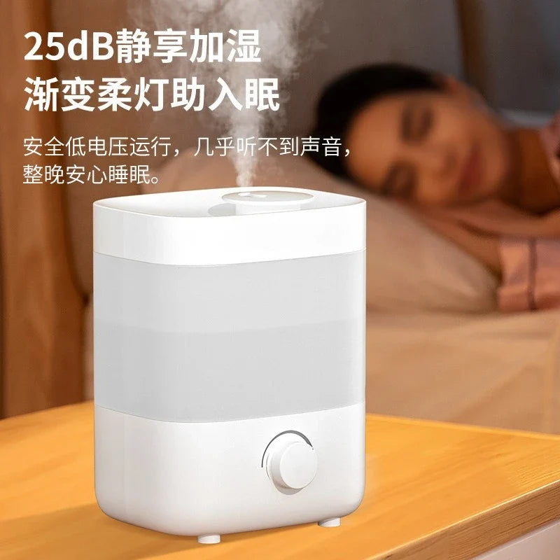 Cool Mist Ultrasonic Humidifier | Quiet, Aromatherapy, USB