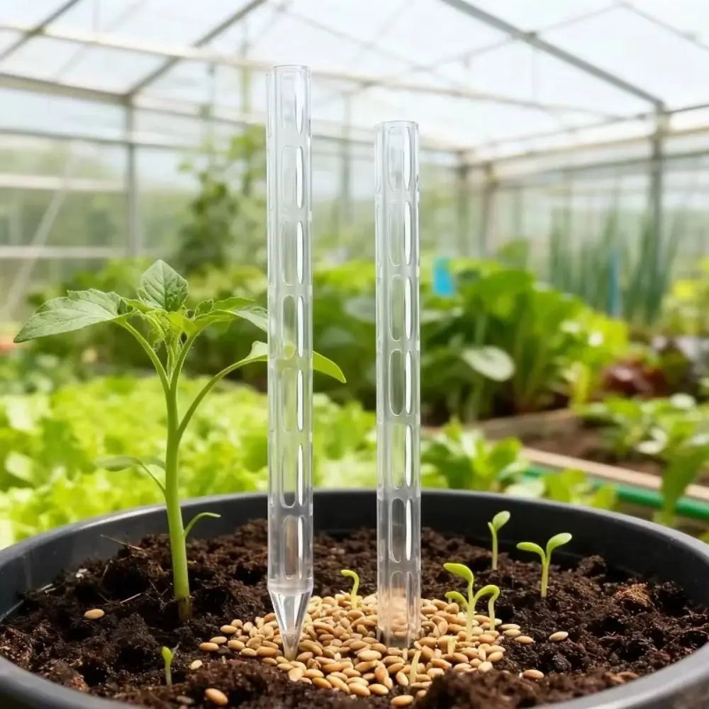 10Pcs Plant Root Ventilation Pipes – Reusable Breathable Tubes