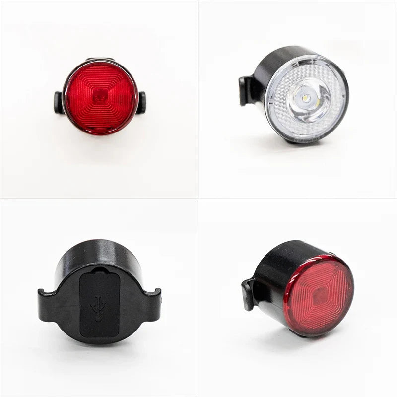 BUCKLOS LED Bike Light Set Type-C Rechargeable Front & Rear