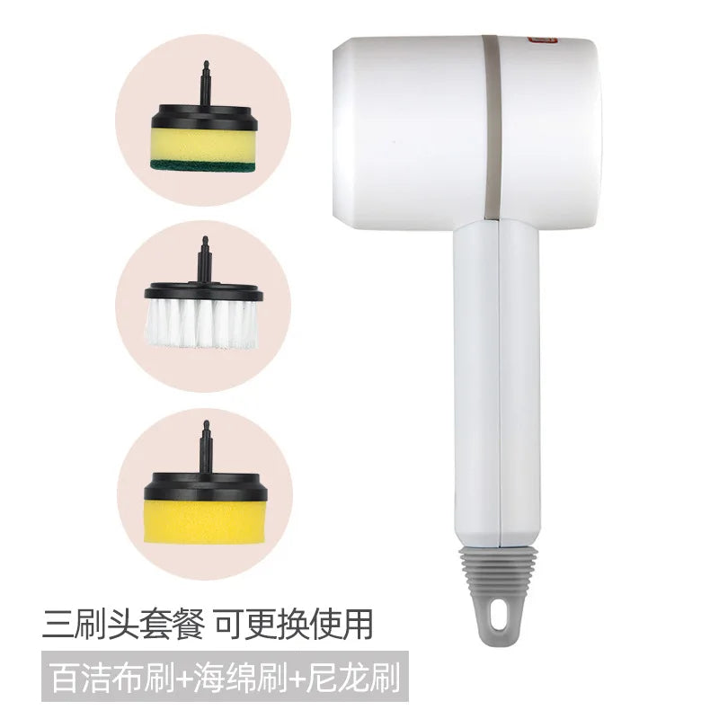 Wireless Electric Cleaning Brush – Multi-Use Handheld Scrubber