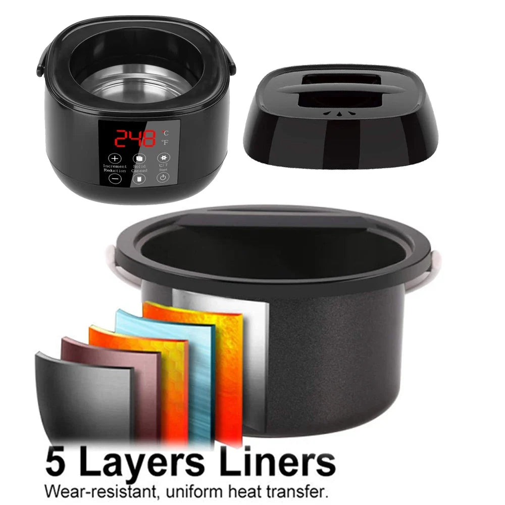 Professional 500ml Wax Pot Heater | Intelligent Wax Melting Machine