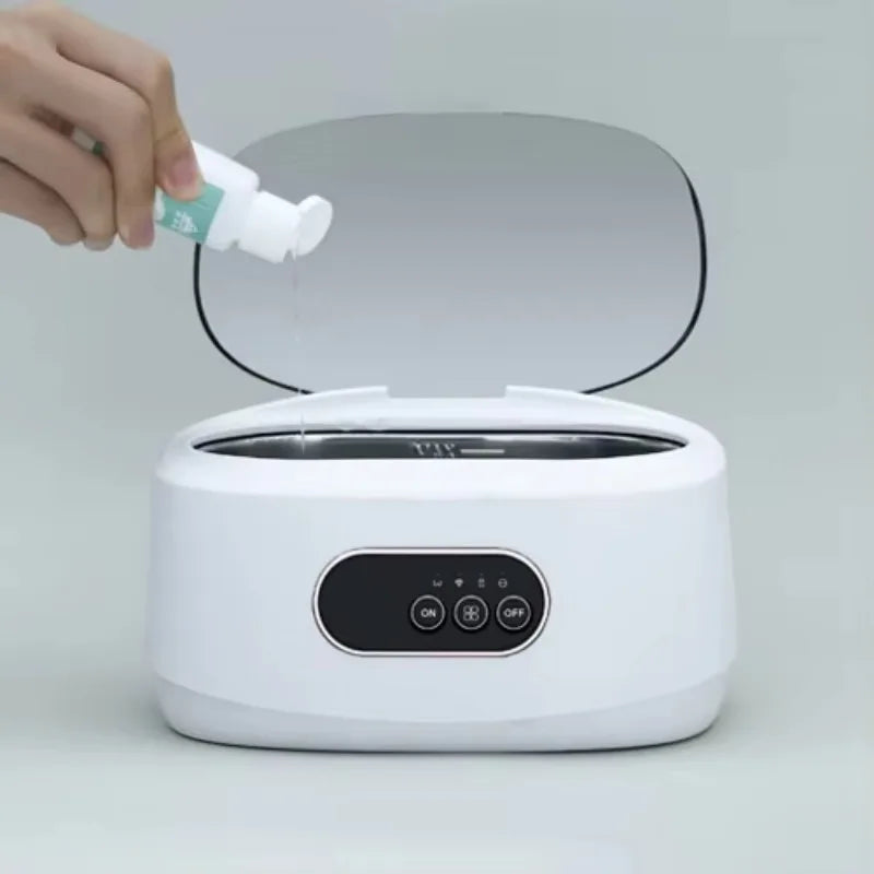 Ultrasonic Cleaner 660ml Stainless Steel Digital Timer ZX-810