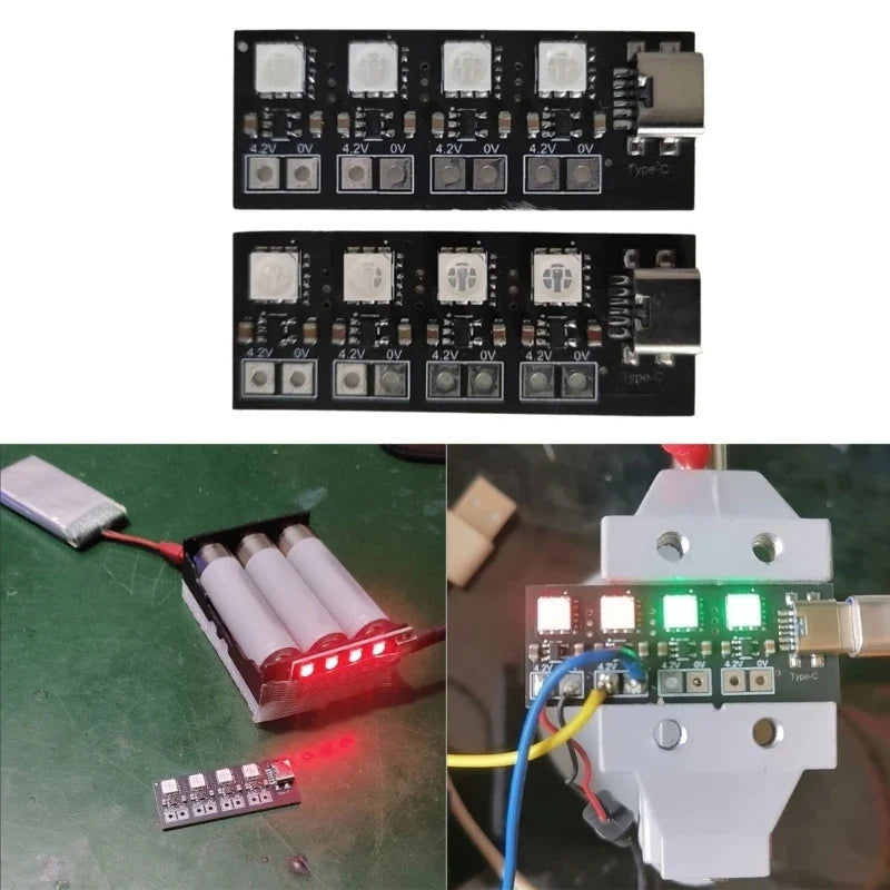 BEYONDSKY 4.2V Battery Charging Board Type-C USB 0.5A – 2 Pack