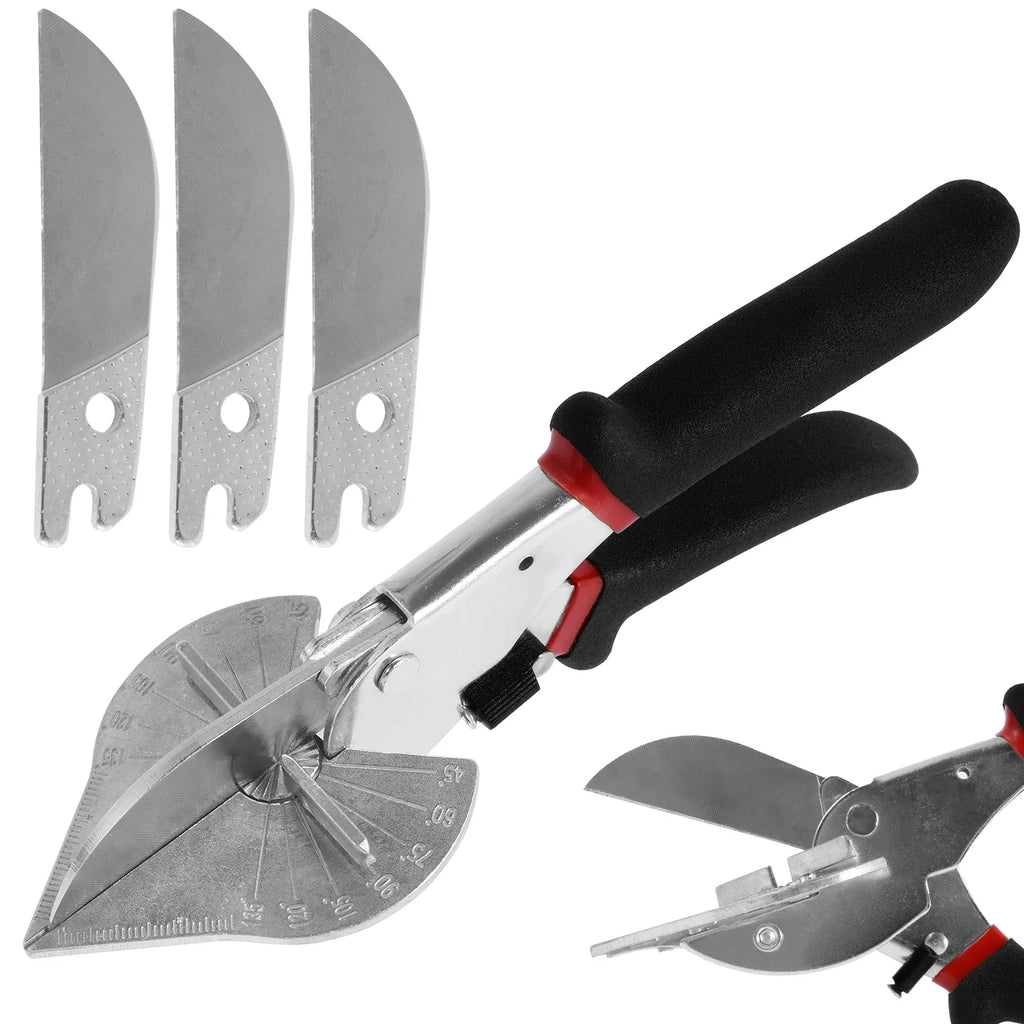 Miter Shears 45°–135° Multi-Angle Molding & Trim Cutter Tool