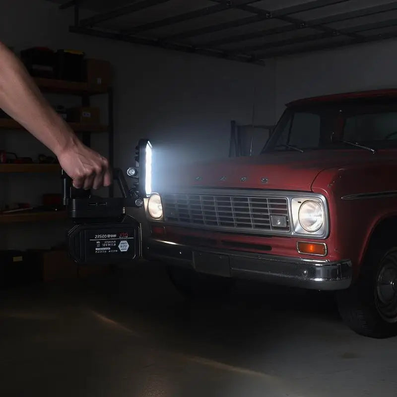 Portable LED Flashlight & Spotlight – Camping & Emergency