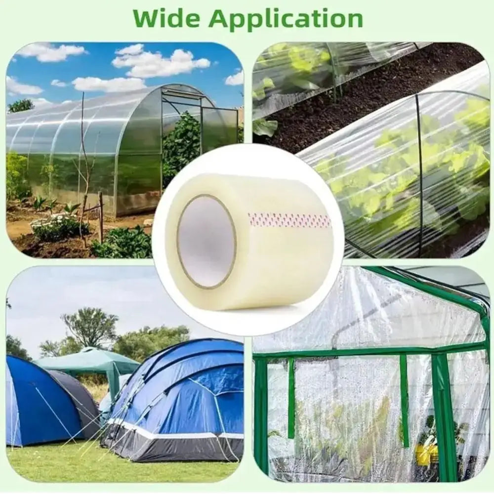 UV Resistant Greenhouse Repair Tape – Strong Adhesion Film Patch